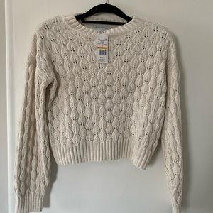 Soft white sweater